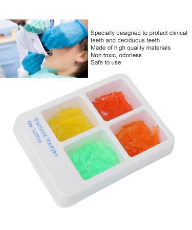 120pcs Dental Wedges Set 4 Sizes Plastic Poly Wedges with Holes for Dental Clinics | International Shipping Available - Buy Online on GoSupps.com