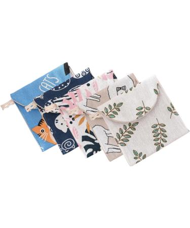 Buy Lurrose 20 pc Storage Bags for Women's Bandages | Knitted Money Bags for Menstrual Pads & Cash | International Shipping Available - Buy Online on GoSupps.com
