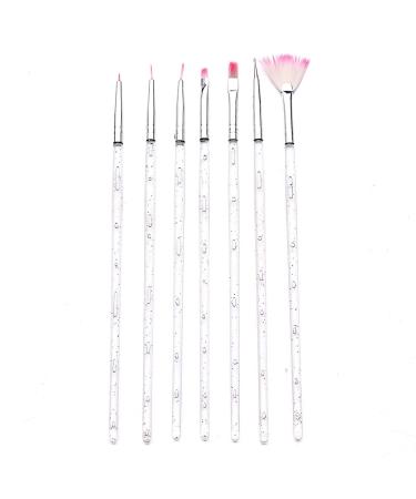 7pcs Nail Art Brushes Set - Professional & Home Use Embossing Liner Pens for Nail Painting - Buy Online on GoSupps.com