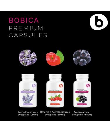 Organic RoseHips & Acerola Capsules - Plant Based Vitamin C 1000mg from Acerola Cherry Powder Organic & Rosehip Powder - Without Ascorbic Acid - Supports Immune Health - GMO free - 90 Vegan Capsules - Buy Online on GoSupps.com