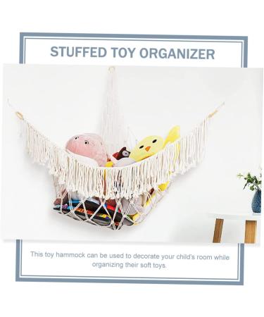 Beavorty Yoga Ball Stands & Plush Toy Organizers - Soft Cotton Hammock for Kids' Stuffed Animals & Corner Storage Solution - Buy Online on GoSupps.com