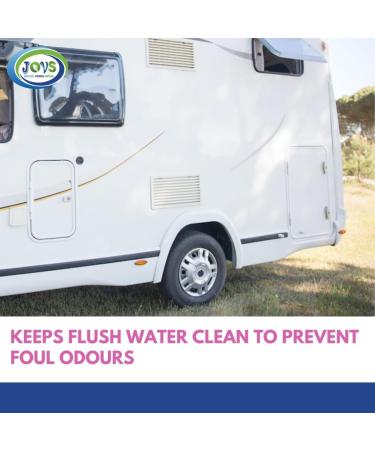 Jovs Caravan Toilet Chemical Bundle - 5L Blue Toilet Fluid and 5L Pink Rinse for Motorhomes & Caravans | Eco-Friendly Odour Eliminator | Up to 50 Treatments Each - Buy Online on GoSupps.com