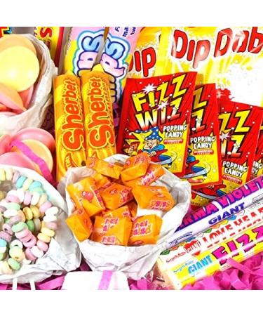 Retro Sweet Hamper - Retro Favourites Since 2003 A Red Keepsake Box Filled With Old School Sweets & Treats - Buy Online on GoSupps.com