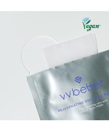 Squalane Face Mask - Korean Hydrating Sheet Mask for Sensitive Skin | Hypoallergenic & Vegan - Buy Online on GoSupps.com