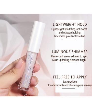 Colored Glitter Eyeliner - Waterproof and Long Lasting Eye Makeup for Women - Metallic Shimmer Eyeliner - Mermaid Star Flash Eyeliner - (04 Colorful Sequin) - Buy Online on GoSupps.com