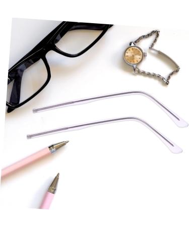 Ultechnovo Glasses Replacement Sunglasses Legs - Pink Metal Kit - 2 Pairs 13.8x0.36cm | Durable Temple Frames for Eyeglasses - Buy Online on GoSupps.com