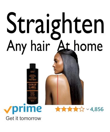 Keratin Research Complex Brazilian Keratin Hair Treatment - Argan Oil Blowout for Professional Straightening & Smoothing (GOLD STRENGTH) - International Shipping Available - Buy Online on GoSupps.com