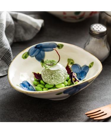 Fruit Bowl Snack Containers Bowl Household Dish Plate Ceramic Japanese Style Particularly Beautiful Dipping Bowl Eating Bowl Breakfast Bowls (Color : D) (C) - Buy Online on GoSupps.com