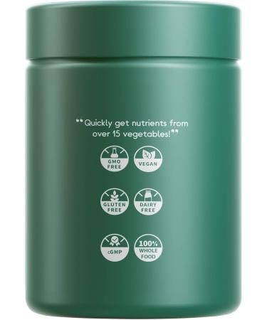 Codeage Instantfood Easy Veggies Over 15 Vegetable Powders Equivalent All-in-One Daily Vegan Blend Whole Food Greens Vitamins Supplement Capsules Phytonutrients Multivitamin Non-GMO 90 Capsules - Buy Online on GoSupps.com