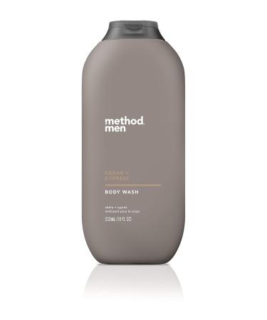 Method Men Cedar + Cypress Body Wash 18 Fl Oz - Pack of 2 | Fresh Cedar + Cypress Scent | Gentle Cleansing Formula - Buy Online on GoSupps.com