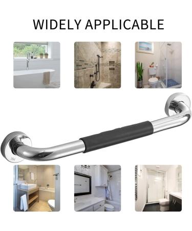 Bathroom Grab Bar Stainless Steel Bath Grab Rail Shower Safety Handrail Anti Slip Rubber Grip Balance Bar Handle for erly Disabled Childr - Buy Online on GoSupps.com