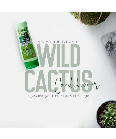 Vatika Naturals Wild Cactus Anti-Breakage Conditioner 200 ml - Nourish & Strengthen Hair | International Shipping - Buy Online on GoSupps.com