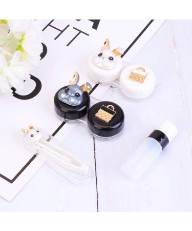 Exceart Contact Lens Accessories Bag | Earth Color Storage Container & Tweezers - Perfect for Travel! - Buy Online on GoSupps.com