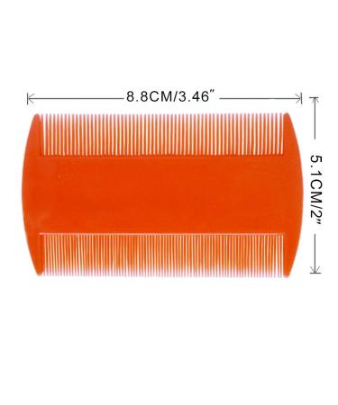 zYoung 4 Pcs Head Hair Comb Set - Double Sided & Dandruff Removal Combs with Metal Teeth - Buy Online on GoSupps.com
