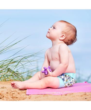 Happy Nappy Reusable Swim Nappy Fallen Leaves 6-12 Months | Splash About Baby & Toddler - Buy Online on GoSupps.com