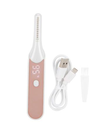 Verdant Touch Electric Eyelash Curler Electric Heated Eyelash Curler with Digital Display Long-lasting Lash Curling Tool