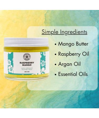 Raspberry Mango Recovery Face Cream | Ultra Hydrating Anti-Aging Moisturizer | All-Natural & Hypoallergenic | Made in USA | DAYSPA Body Basics - Buy Online on GoSupps.com