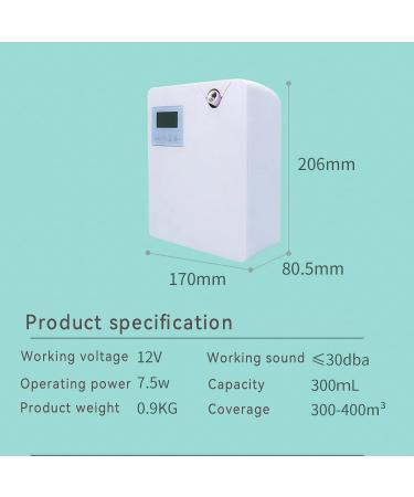 Cold Destination Aroma Diffuser - Bluetooth & WLAN Waterless Essential Oil Diffuser for Large Rooms (300ml) - Professional Aromatherapy in White - Buy Online on GoSupps.com