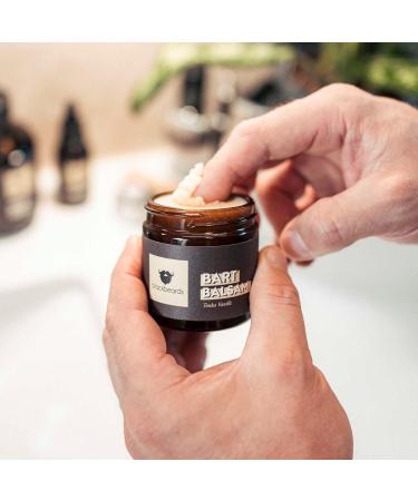 Blackbeard's Beard Care Set - Tonka-Vanilla | Beard Oil Balm & Soap | Perfect Gift for Bearded Men - Buy Online on GoSupps.com