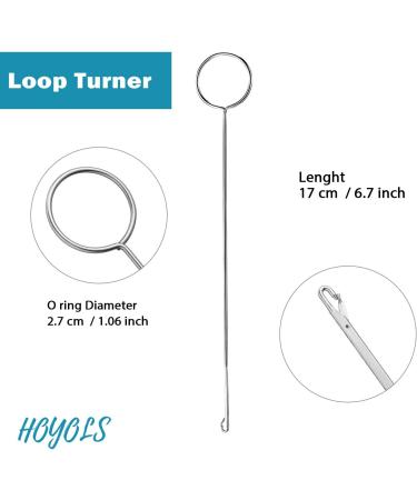 7Pcs Drawstring Threader Set for Easy Rethreading - Sewing Loop Turner, Elastic Threaders, Needle Replacement Tools for Craft, Hoodies, Sweatpants - DRB-7pcs - Buy Online on GoSupps.com