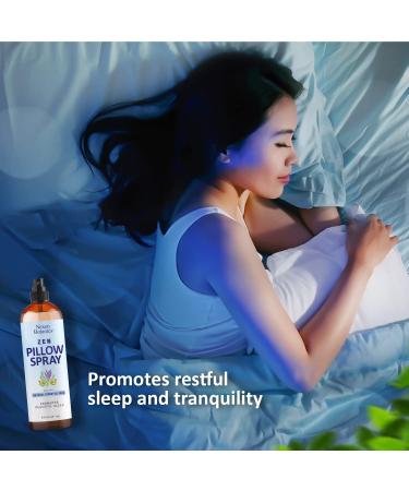 Zen Pillow Spray 8 fl oz - Natural Sleep Aid for Deep Relaxation - Buy Online on GoSupps.com