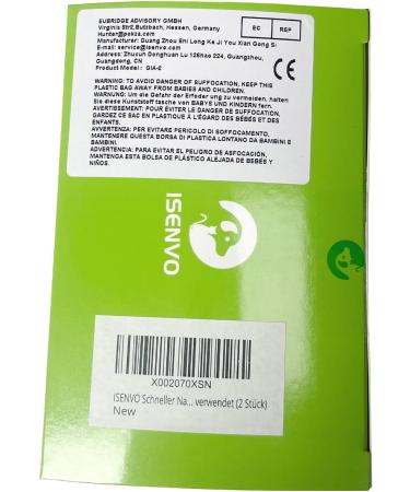 ISENVO Rapid Detection of Giardia in Dogs and Cats - Giardia Test Reliable Detection of Intestinal Parasites and Diarrhea - Used for Giardia in Dogs and Cats (2pcs) - Buy Online on GoSupps.com