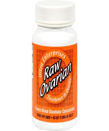 Ultra Glandulars Raw Ovarian Tablets 200 Mg 60 Count