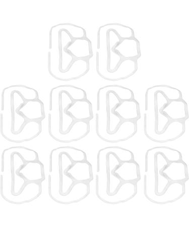 Reusable 10-Piece Mask Insert | Anti-Fog Flexible Folding Mask Holder for Travel (White) - International Shipping Available - Buy Online on GoSupps.com