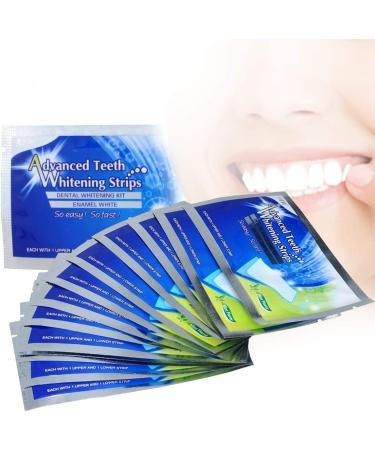 28pcs Teeth Whitening Strips Professional Teeth Whitener Strips No Sensitive Enamel Safe for Teeth Whitening Effective Teeth Whitening Strips for Home Use