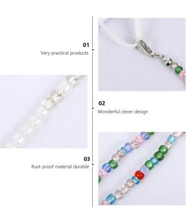 Minkissy 2-Piece Adjustable Glasses Mask Chain & Lanyard Anti-Slip Brass Tapes for Glasses Masks & Earrings Versatile 50x0.3cm Accessories - Buy Online on GoSupps.com