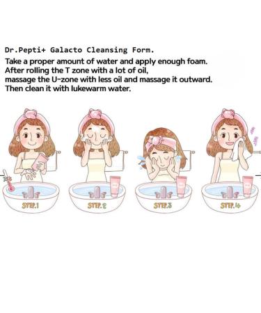 Korean Galacto Hydrating & Firming Face Cleansing Foam - 3.72 fl oz | Buy Internationally - Buy Online on GoSupps.com