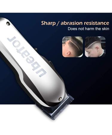 Rechargeable Cordless Beard Trimmer Kit for Men - Professional T-Blade Hair Clipper for Home and Barbershop Grooming - Buy Online on GoSupps.com