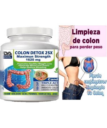 Colon cleanse detox pills for weight loss - Cleanse diet supplement - Buy Online on GoSupps.com