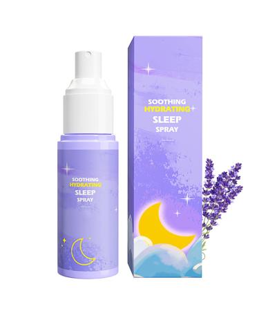 Lavender Pillow Spray Sleep 50Ml Lavender Essential Oils Sleep Spray Skin Moisturizing Oil Control During Sleeping Soothing Mood Deep Sleep Pillow Spray Pillow Mist