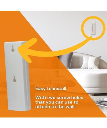 Outdoor Decorative Thermometer with Hidden Key Compartment | Wall-Mounted Secret Key Holder - 6.29 x 1.88 x 0.98 Inch - Buy Online on GoSupps.com