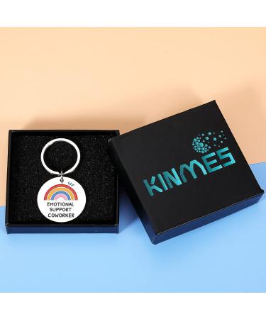 Coworker Leaving Gifts Emotional Support Coworker Keychain Gifts for Colleague Women Birthday Christmas Employee Appreciation Gifts for Coworker Farewell Leaving Retirement Work Bestie Friend Gifts - Buy Online on GoSupps.com