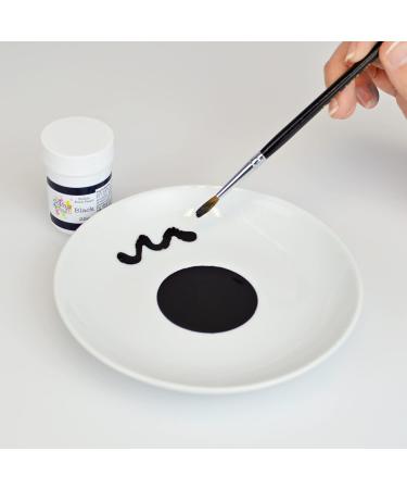 COLOUR SPLASH Edible Food Paint - Black 25g Matt Black for Cakes & Decorations - Buy Online on GoSupps.com