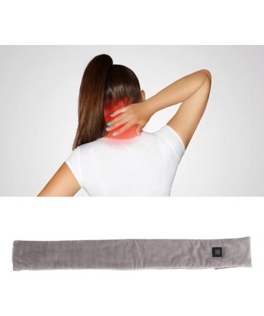 Neck Heating Pillow - Electric Carbon Fiber Heated Neck Wrap & Scarf for Pain Relief | Double-Sided Comfort - Buy Online on GoSupps.com