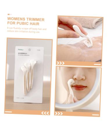 FOMIYES 12PC Women's Bikini Trimmer & Razor Blades - Premium Steel Hair Removal Tool for Smooth Skin - Buy Online on GoSupps.com