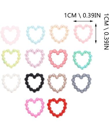 1 Nail Art Accessories 3 Nail Rhinestones Heart Nail Art Decals Nail Art Rhinestones Heart Shape Nail Decal Pearl Nail Art Flatback Pearl Trim Nail Art Pearls Charm Abs Stud Style 2 - Buy Online on GoSupps.com