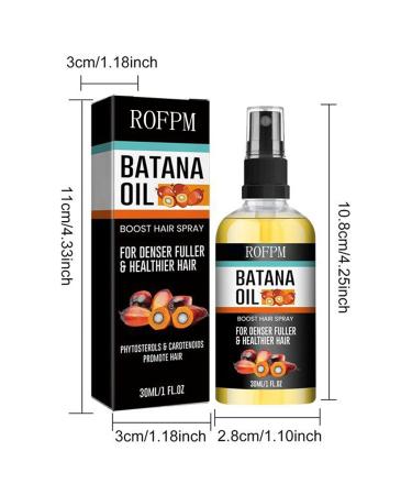 Batana Oil Boost Hair Spray - Promote Hair Growth Prevent Hair Loss & Repair Damaged Hair - 4.3 Oz - Buy Online on GoSupps.com
