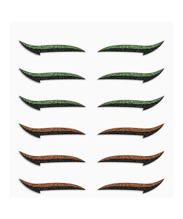 Cat Eye Makeup Double Eyelid Sticker: 36 Reusable Eyeliner and Lash Enhancer Stickers - Buy Online on GoSupps.com