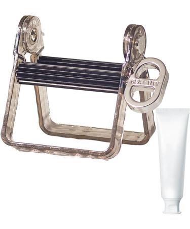 Shakven Tube Roller Squeezer | No Drilling Rolling Tube Toothpaste Squeezer Squeeze Tool No Waste for Toothpaste Hand Cream Makeup Remover Black - Buy Online on GoSupps.com