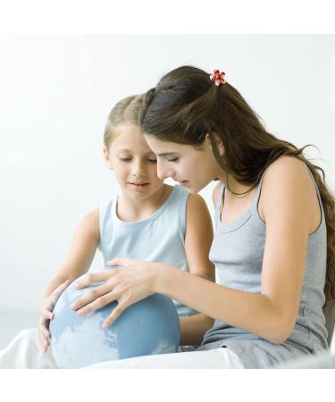 Cobahom 6 Pack Mini Flower Hair Claw Clips - Tortoise 1.26 Inch Cellulose Acetate Jaw Clamps for Thin Hair - No-Slip Hair Clamp for Women, Little Girls, and Pets - Cool Gray Floral Color - Buy Online on GoSupps.com