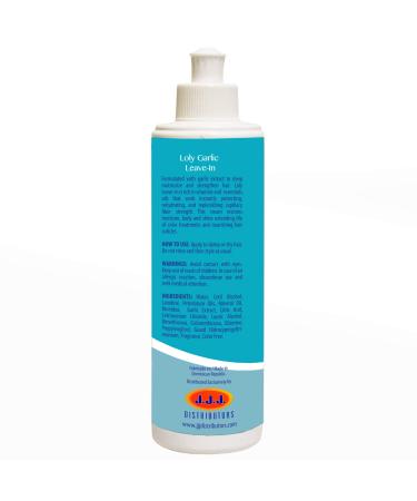 Loly Garlic Leave-In 8 oz | Nourishing Hair Care for All Hair Types | International Shipping Available - Buy Online on GoSupps.com