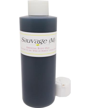 Suaveage - Type D For Men Scented Body Oil Fragrance Flip Cap - Dark Grey - 4 oz. - ID#22715 4 Fl Oz (Pack of 1)