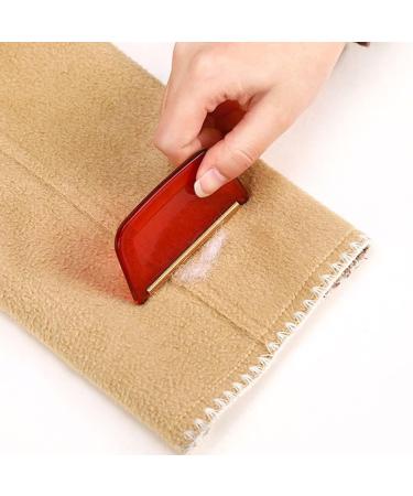 Mini Kamm Pullover Razor Fuzz Lint Remover - Portable Clothing Brush Tool for Wool Coats & Clothing - Red - Buy Online on GoSupps.com