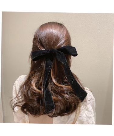 Beaupretty Big Bow Headband Girl Hair Ring Velvet Elasticity - Buy Online on GoSupps.com