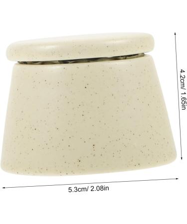 PLAFOPE Japanese Manicure Brush Cup Nail Dish Ceramic Nail Cup Acrylic Nail Dappen Dish with Lid Ceramic Dish for Acrylic Nails Nail Liquid Holder Nail Dappen Cup Acrylic Nail Tools - Buy Online on GoSupps.com