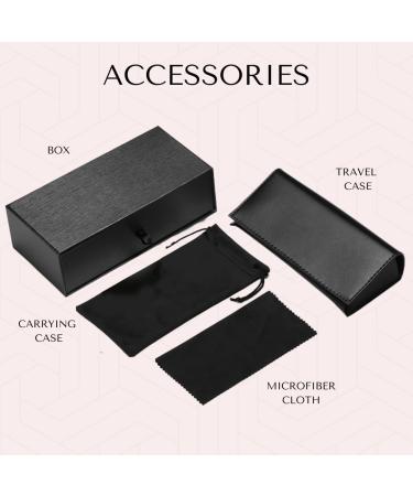 Zassa215 - 2 Pack Blue Light Blocking Glasses & Vintage Sunglasses for Men & Women | Fashion Anti-Glare Computer Glasses & UV400 Shades - Buy Online on GoSupps.com